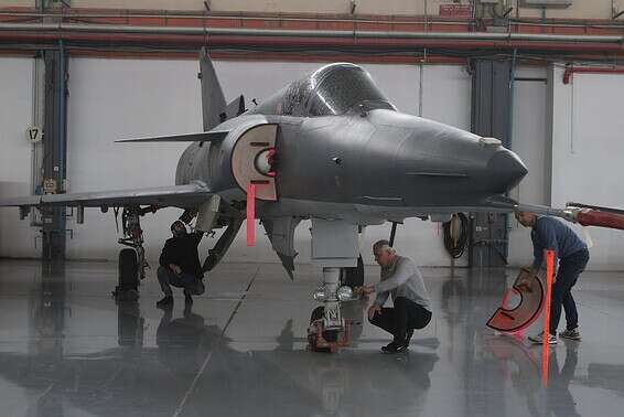 מטוס הכפיר // צילום: יהונתן שאול